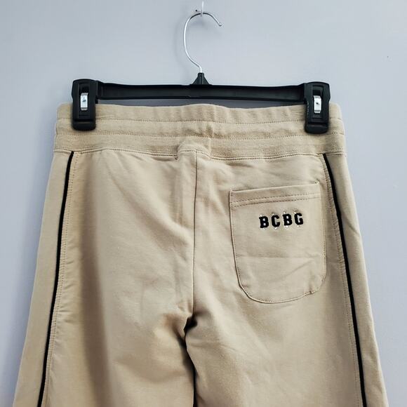 BCBGMaxazria Capri Pant Zippered Bling Jacket Sweatsuit S - Picture 9 of 13